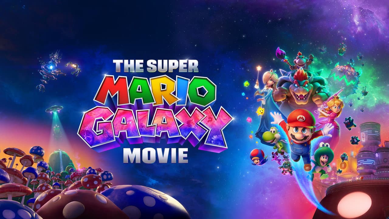 The Super Mario Galaxy Movie — backdrops with title 6