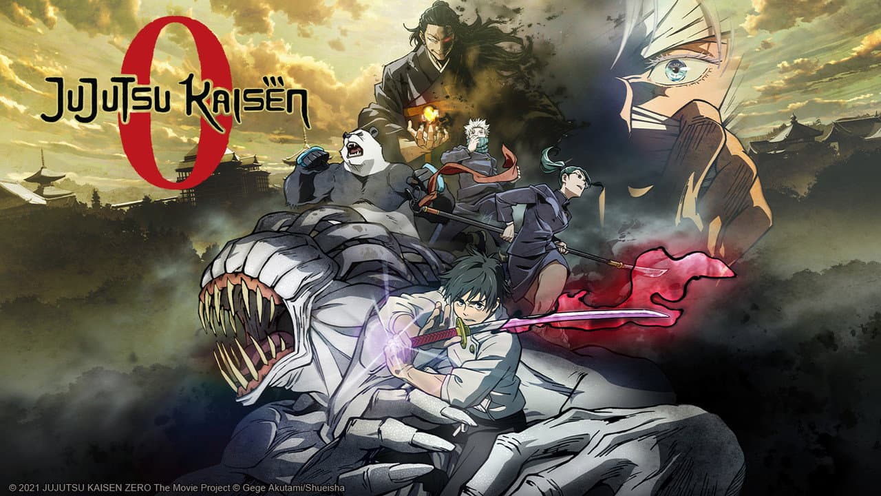 Jujutsu Kaisen 0 — backdrops with title 2