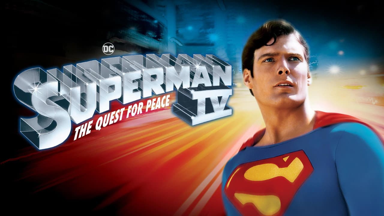 Superman IV: The Quest for Peace — backdrops with title 4