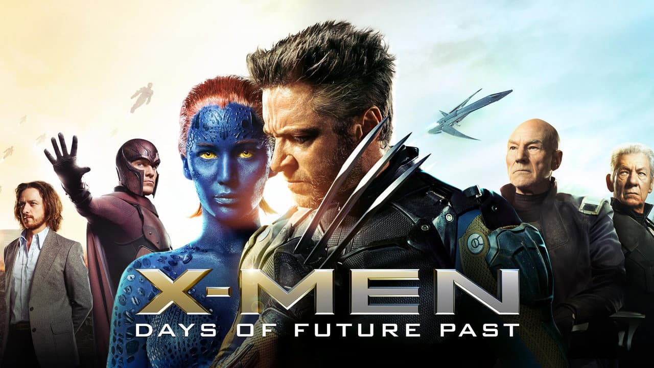 X-Men: Days of Future Past — backdrops with title 2