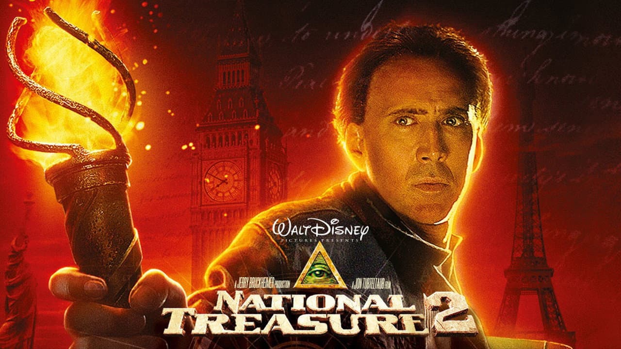 National Treasure: Book of Secrets — backdrops with title 3