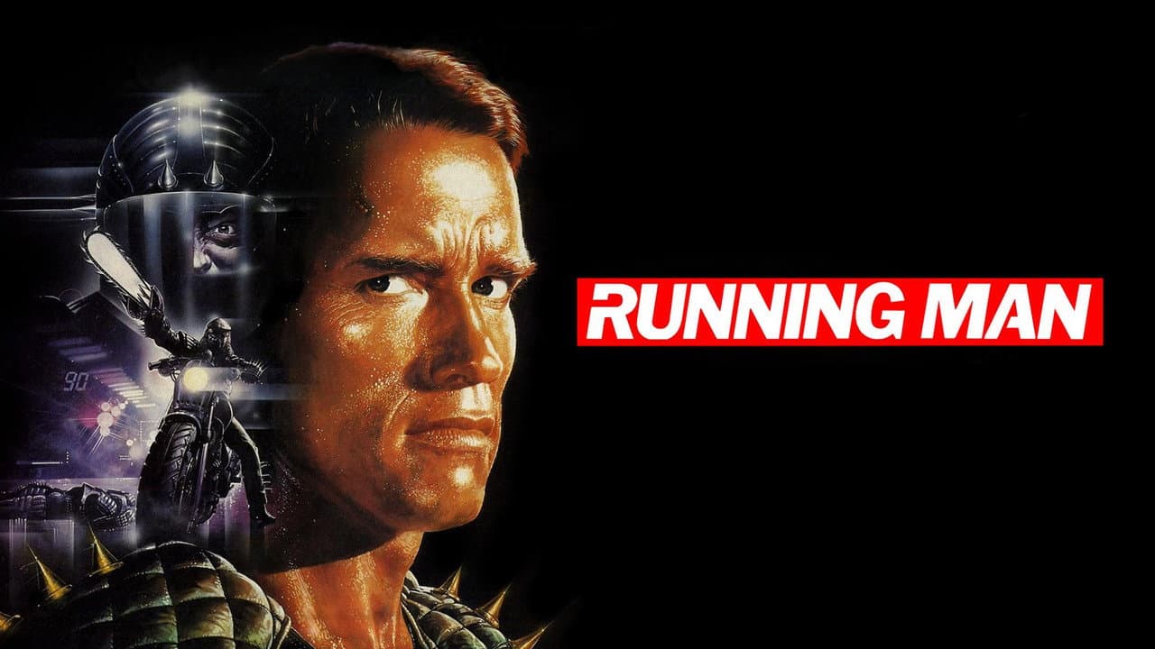 The Running Man — backdrops with title 4