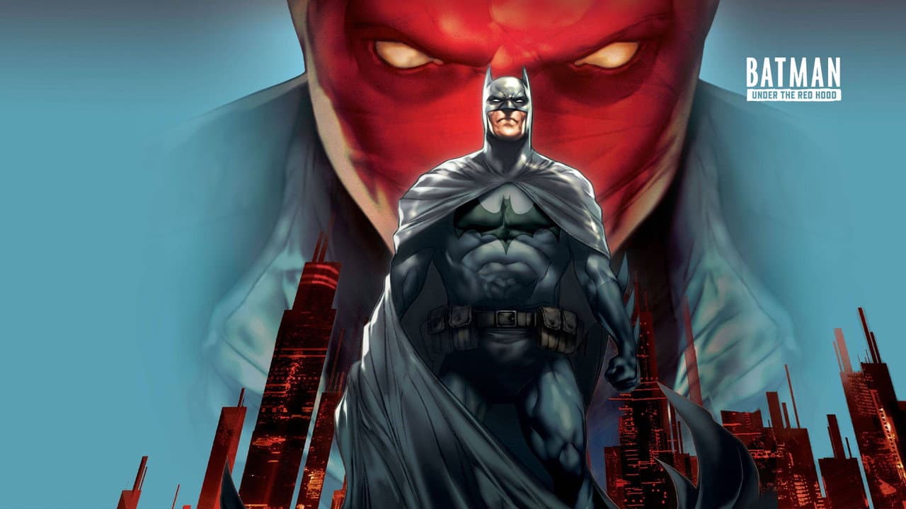 Batman: Under the Red Hood — backdrops with title 3