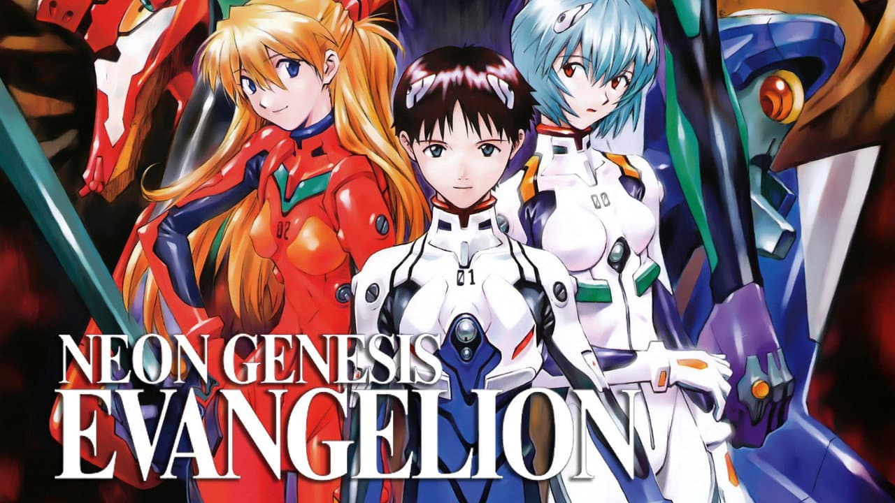Neon Genesis Evangelion — backdrops with title 1