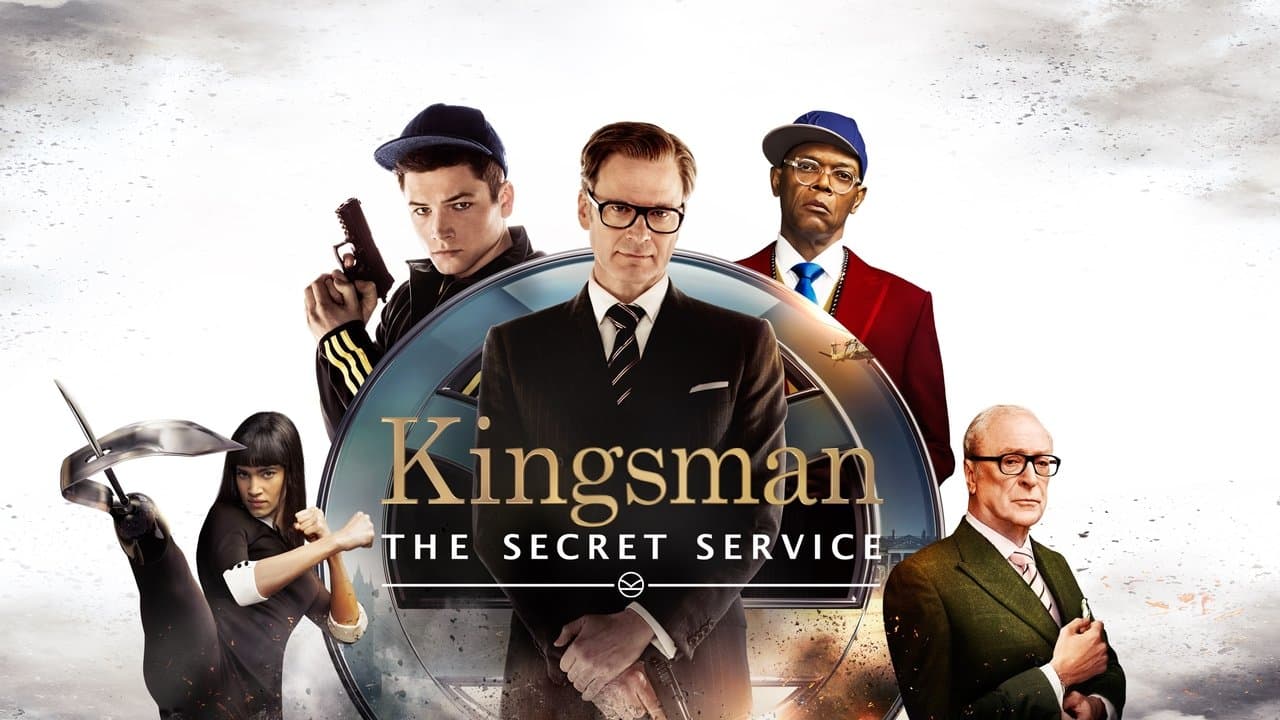 Kingsman: The Secret Service — backdrops with title 1