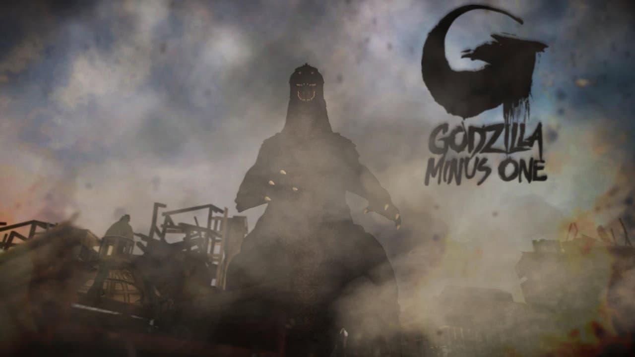 Godzilla Minus One — backdrops with title 5