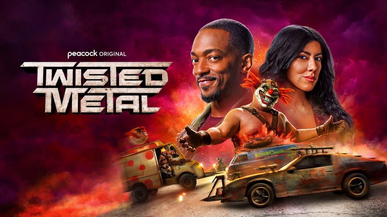 Twisted Metal — backdrops with title 7