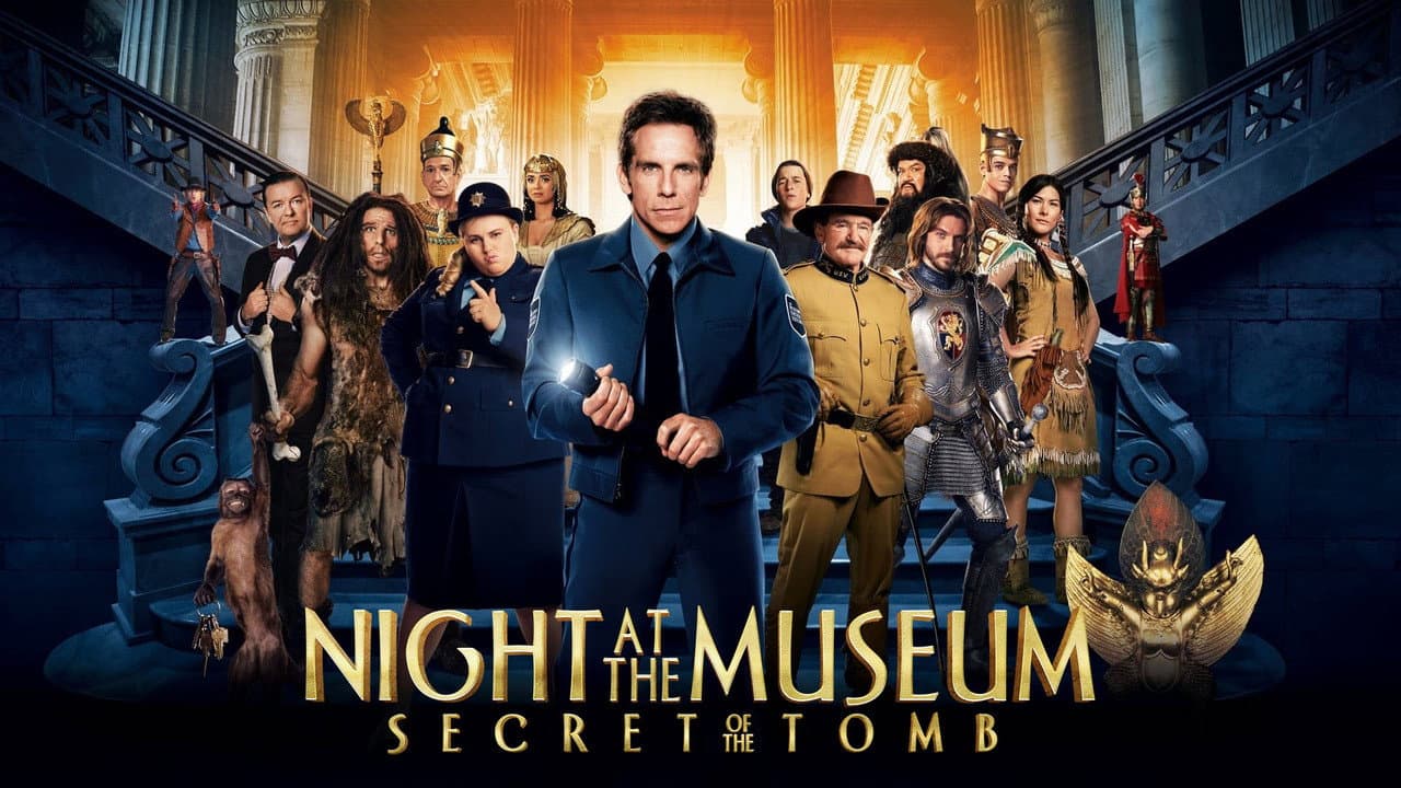 Night at the Museum: Secret of the Tomb — backdrops with title 1