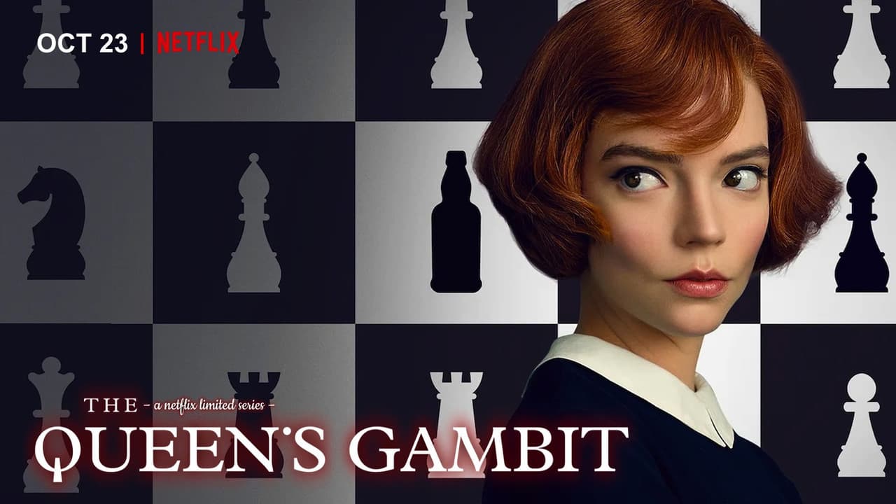 The Queen's Gambit — backdrops with title 3