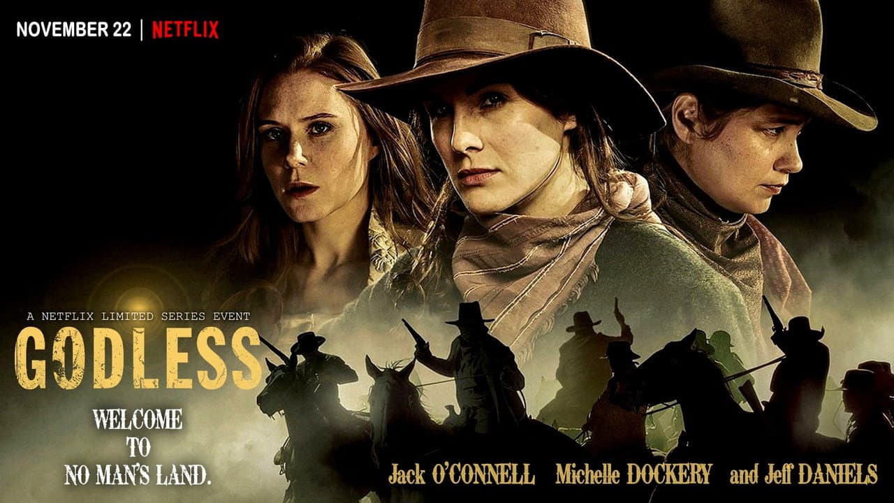 Godless — backdrops with title 3