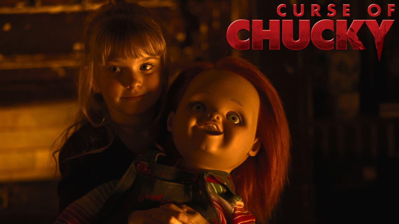 Curse of Chucky — backdrops with title 5