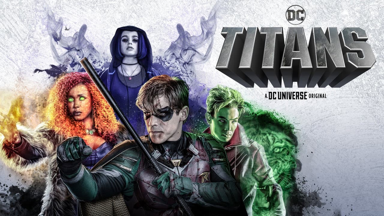 Titans — backdrops with title 7