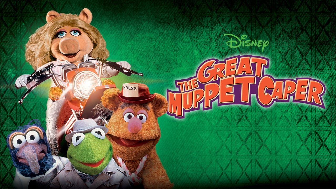 The Great Muppet Caper — backdrops with title 5