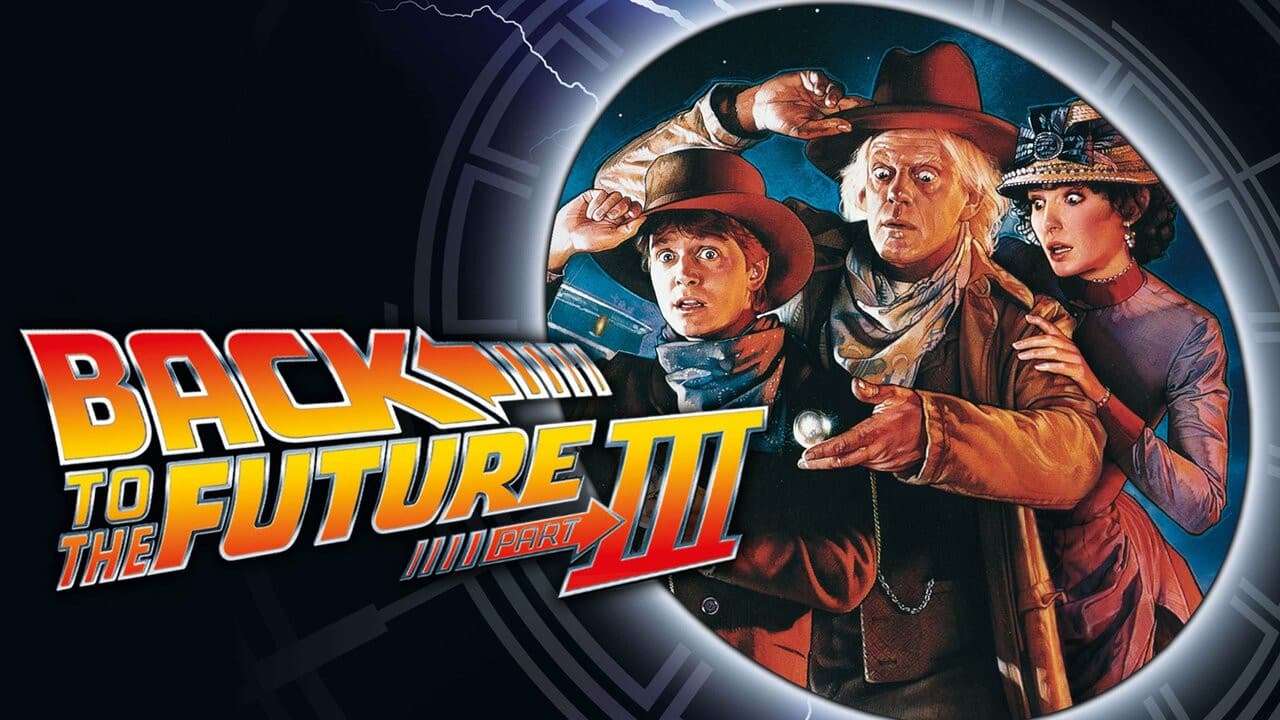 Back to the Future Part III — backdrops with title 8
