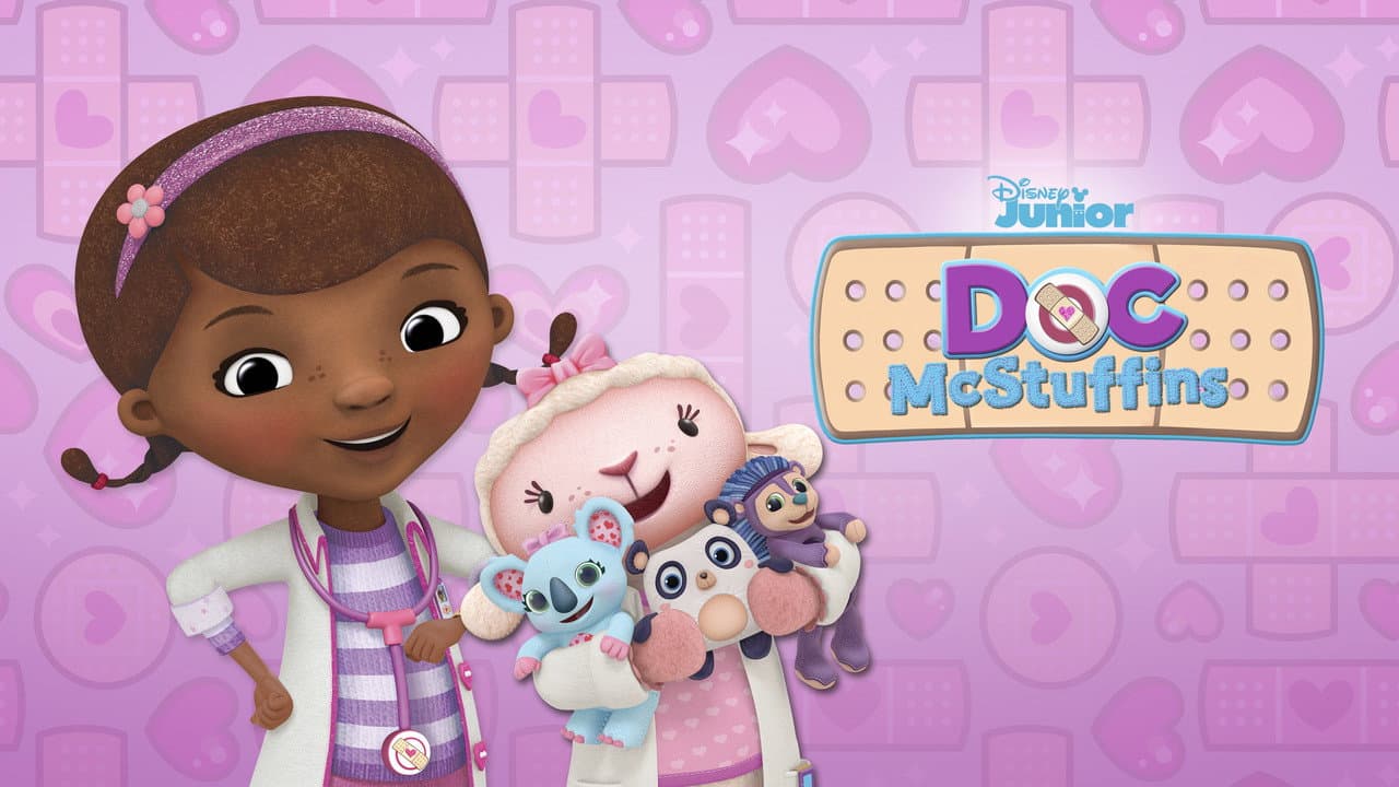 Doc McStuffins — backdrops with title 3
