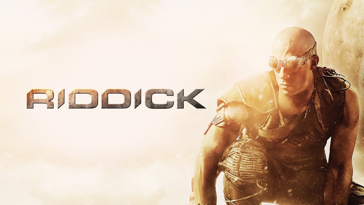 Riddick — backdrops with title 1