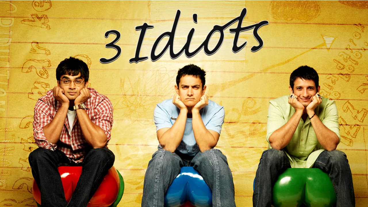 3 Idiots — backdrops with title 1