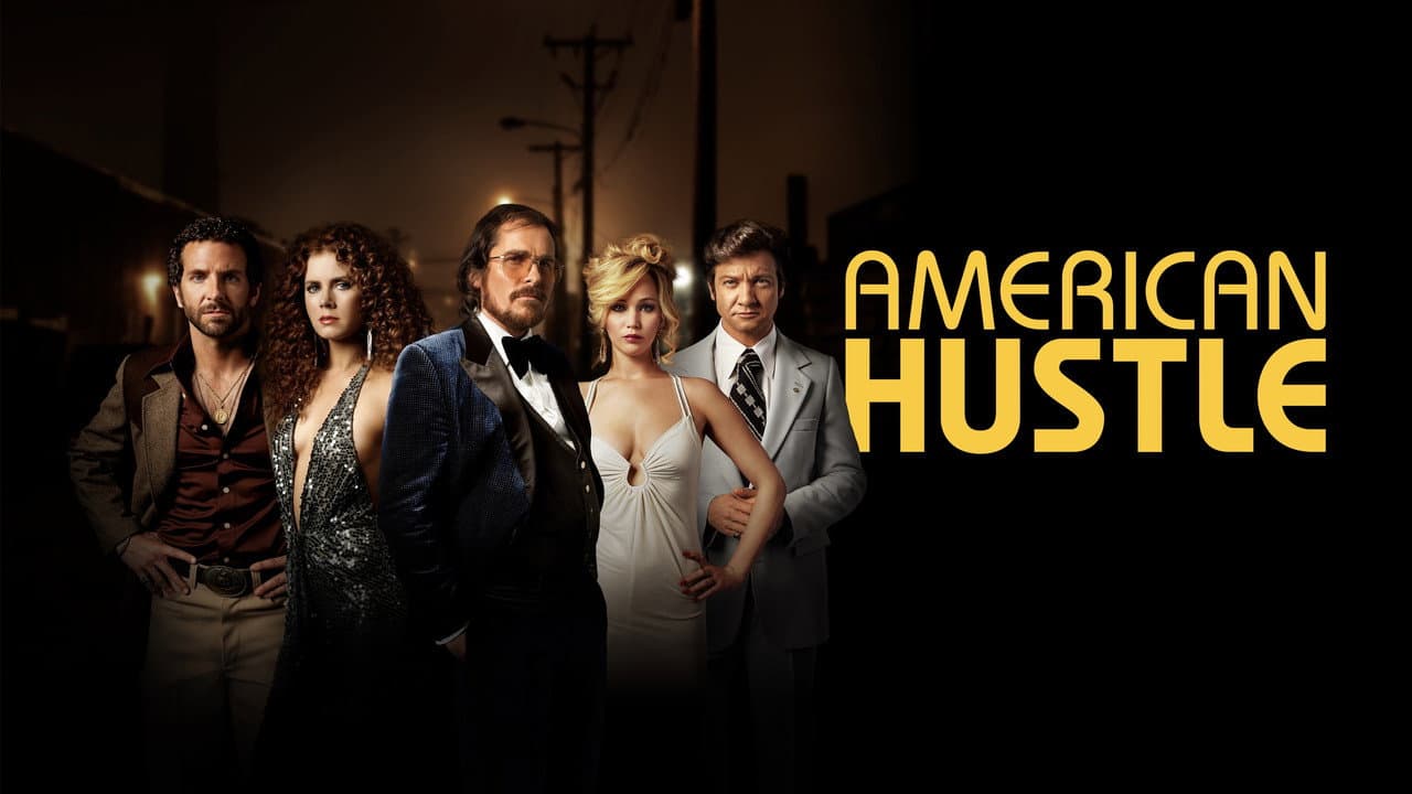 American Hustle — backdrops with title 1