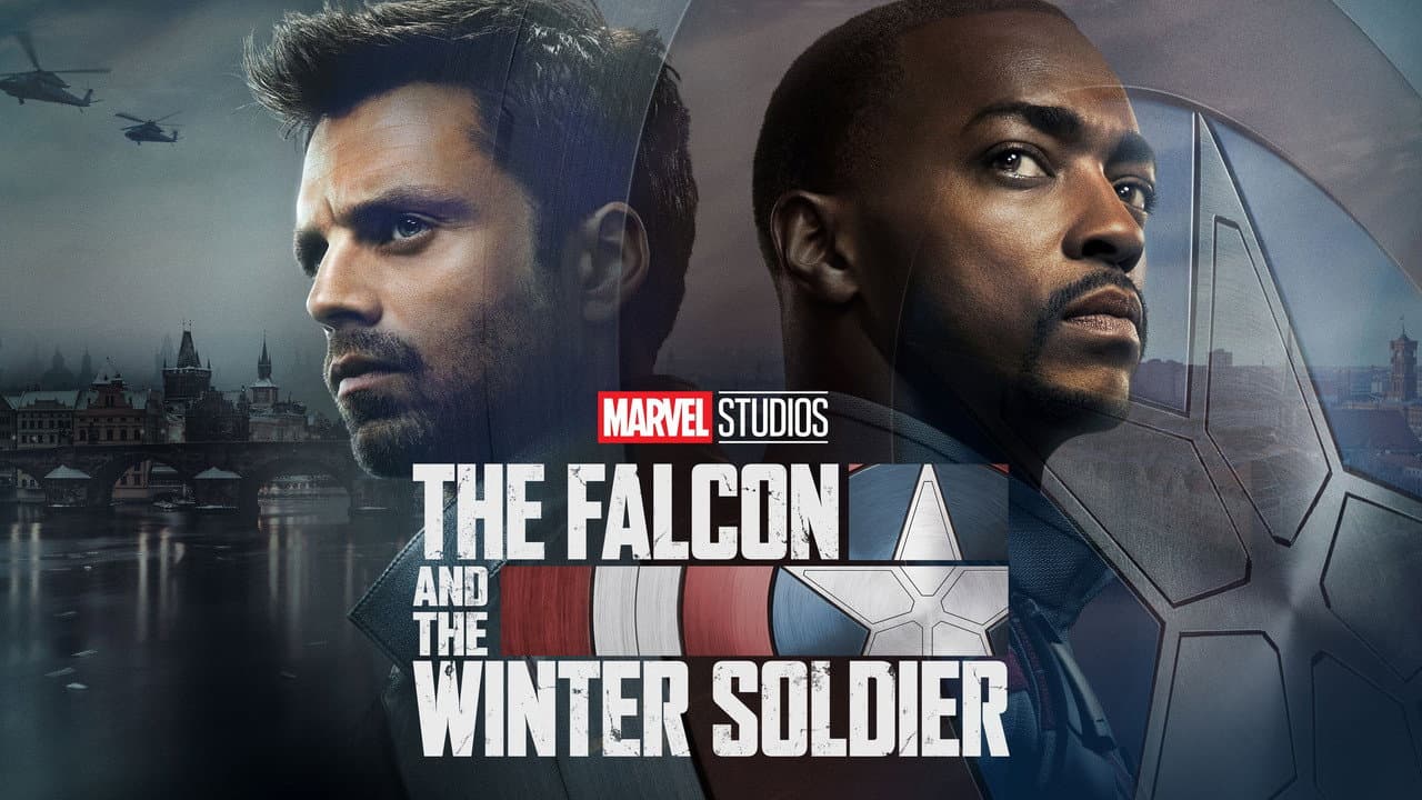The Falcon and the Winter Soldier — backdrops with title 3