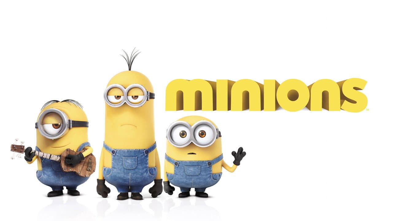 Minions — backdrops with title 2