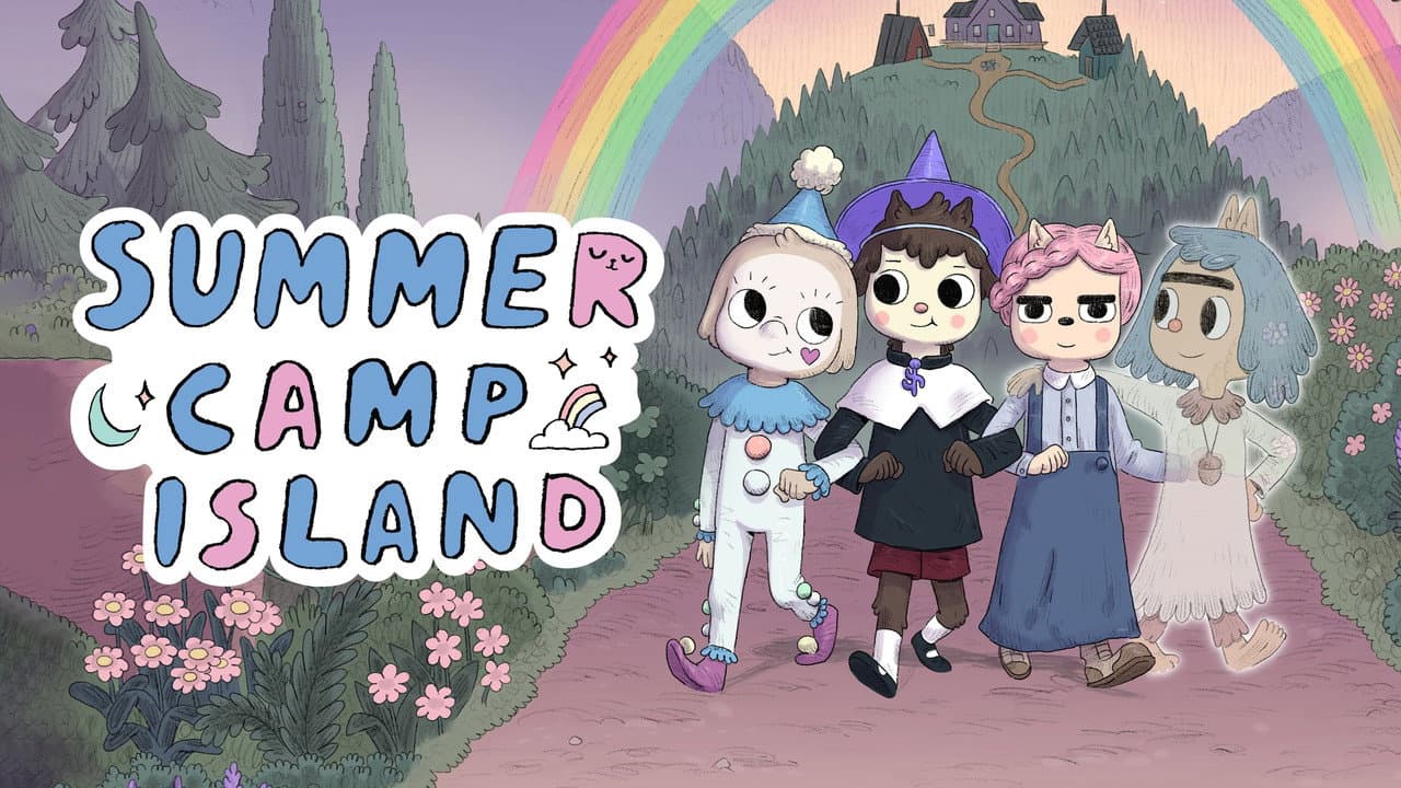 Summer Camp Island — backdrops with title 5