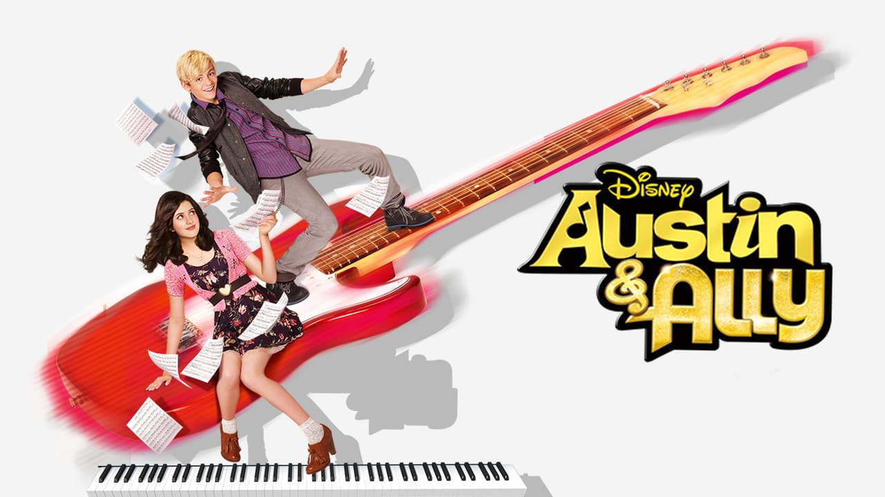 Austin & Ally — backdrops with title 4