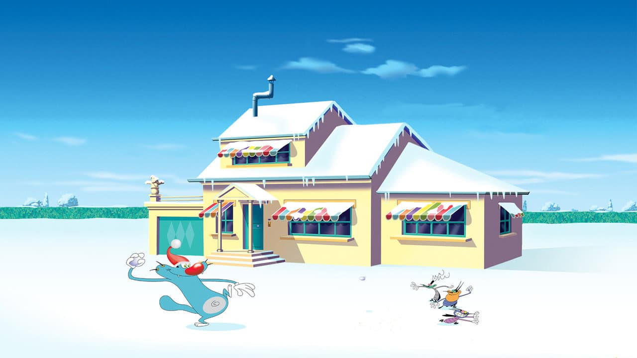 Oggy and the Cockroaches — backdrops 2