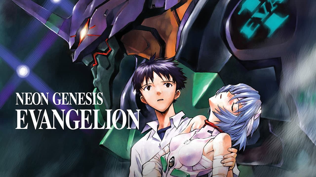 Neon Genesis Evangelion — backdrops with title 3