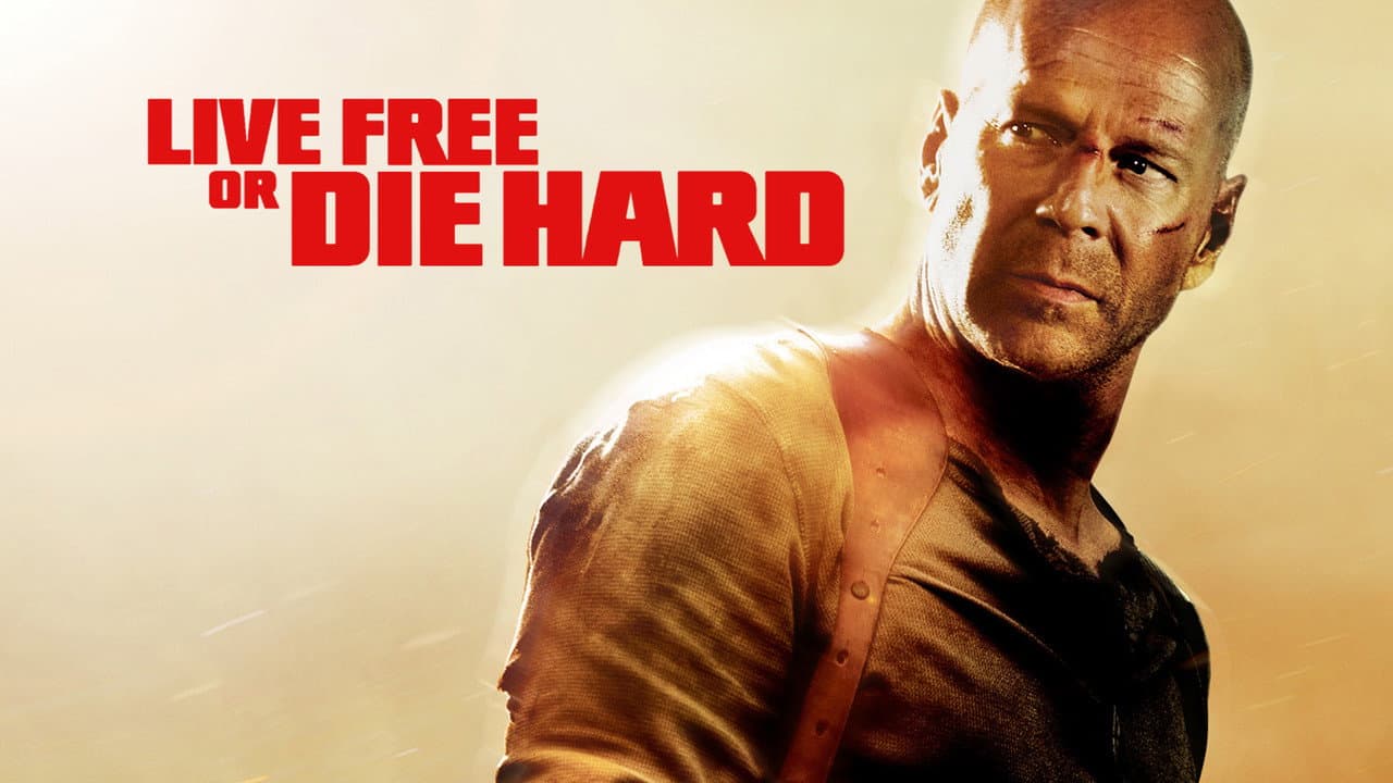 Live Free or Die Hard — backdrops with title 5