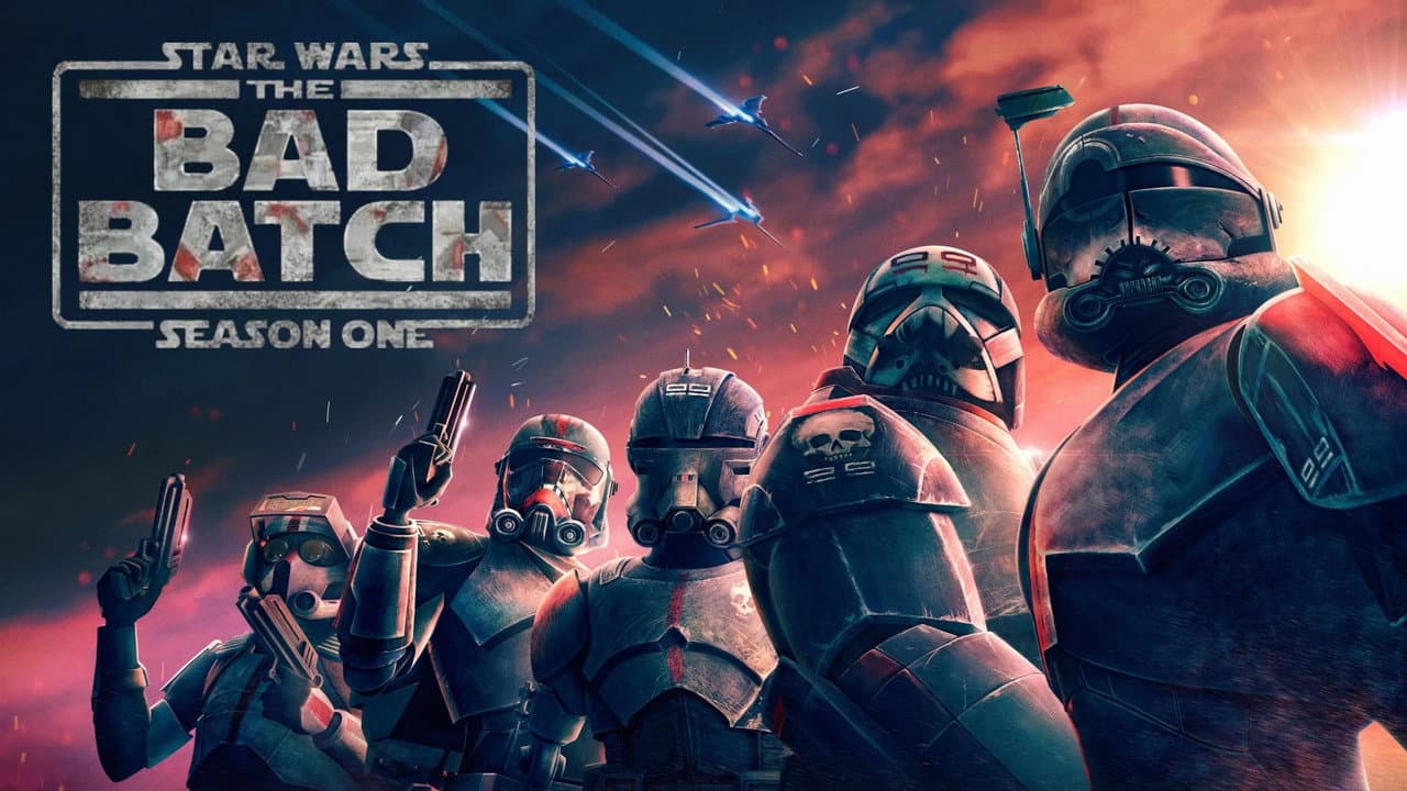 Star Wars: The Bad Batch — backdrops with title 7