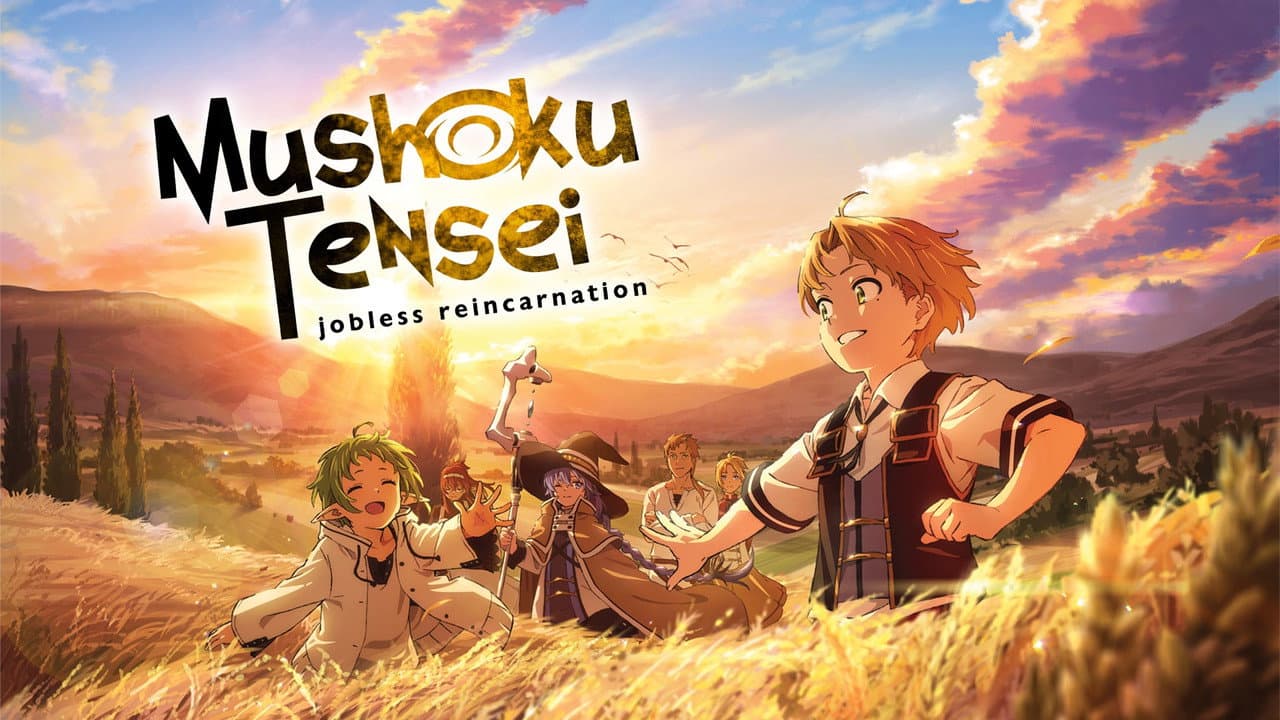 Mushoku Tensei: Jobless Reincarnation — backdrops with title 1