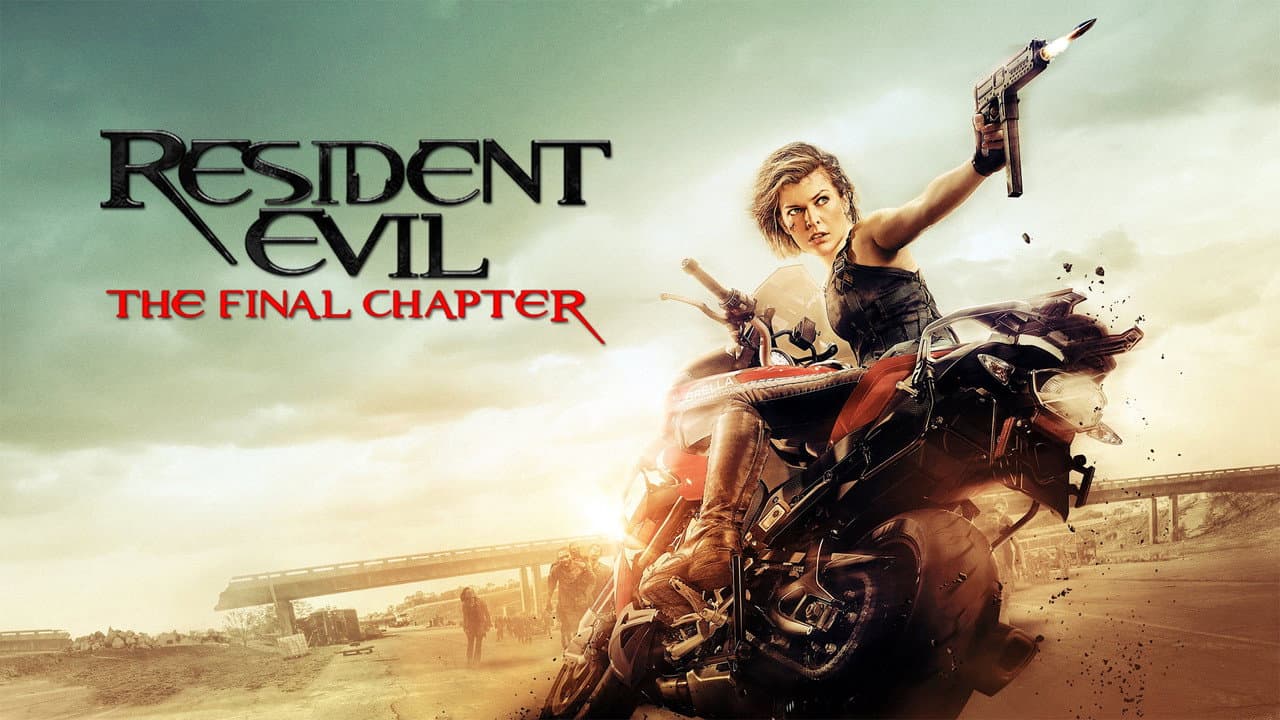 Resident Evil: The Final Chapter — backdrops with title 2