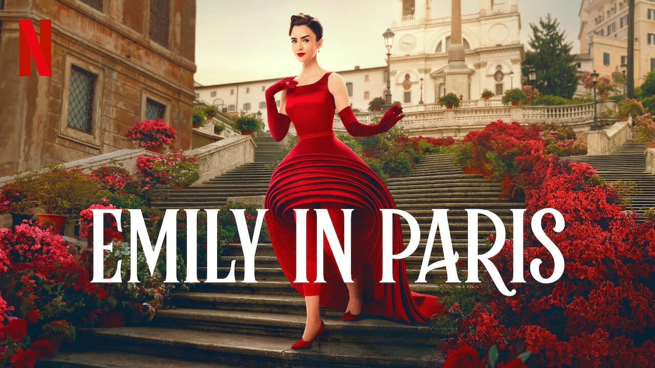 Emily in Paris — backdrops with title 6