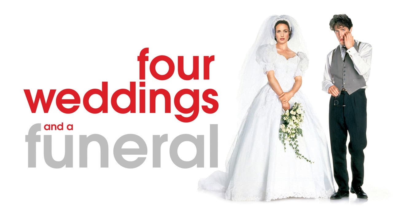 Four Weddings and a Funeral — backdrops with title 2