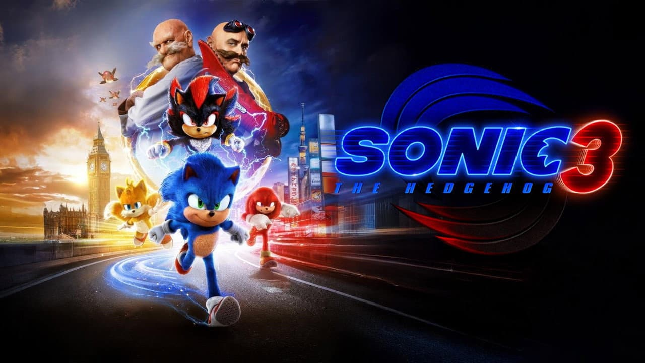 Sonic the Hedgehog 3 — backdrops with title 4