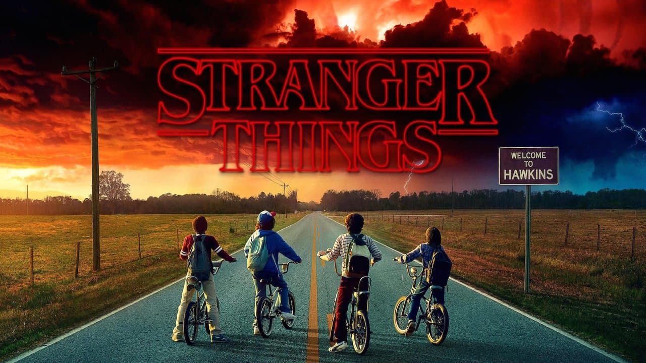 Stranger Things — backdrops with title 1
