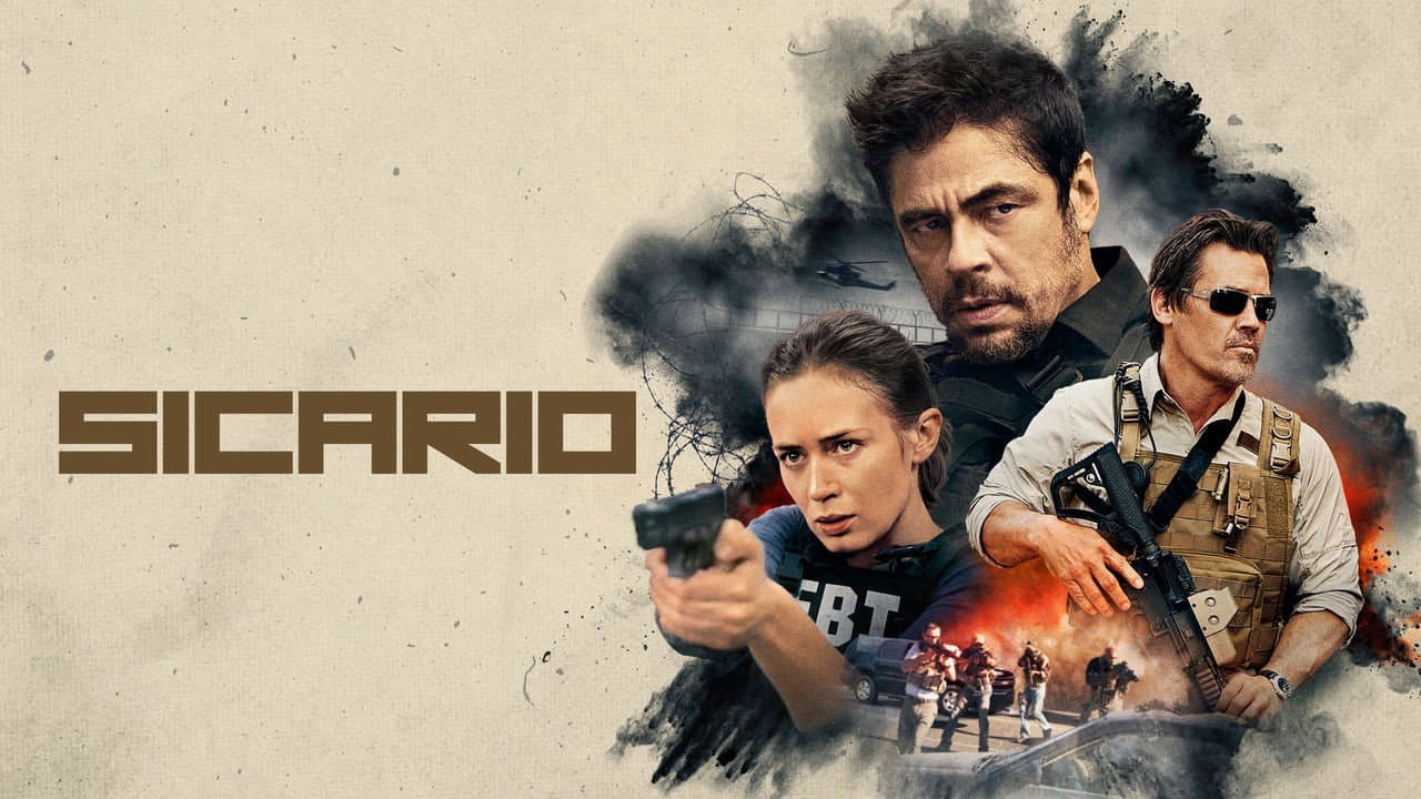 Sicario — backdrops with title 8