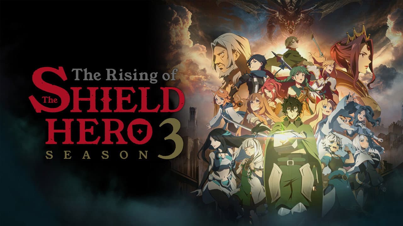 The Rising of the Shield Hero — backdrops with title 2
