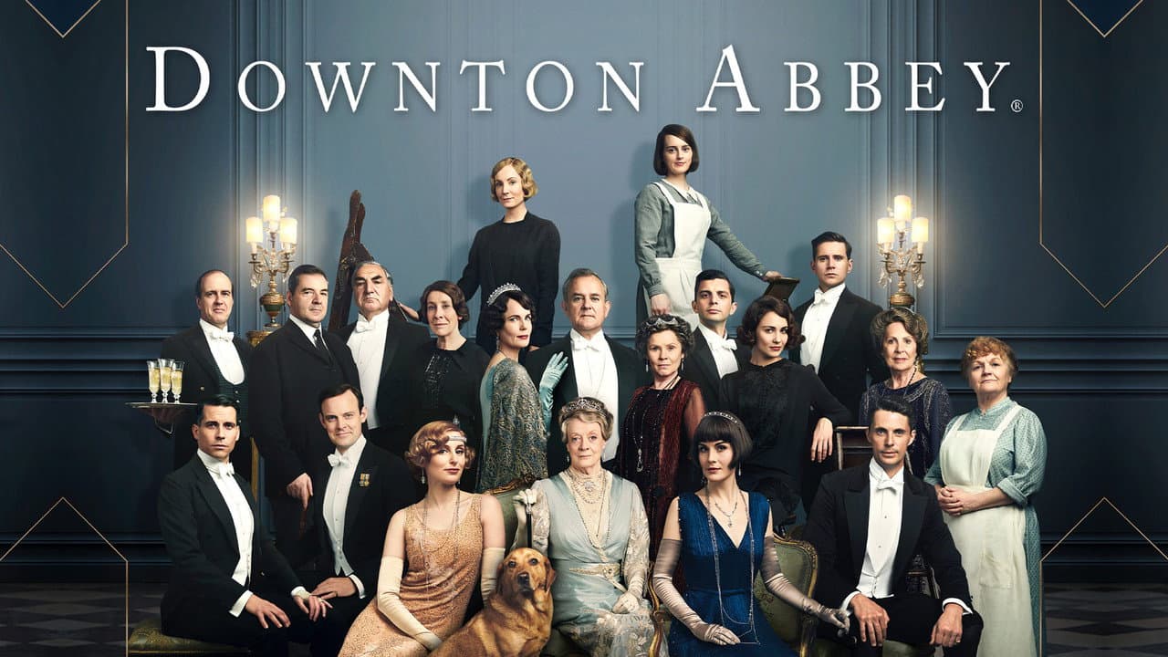Downton Abbey — backdrops with title 4