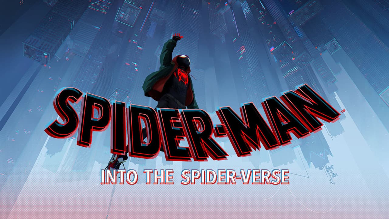 Spider-Man: Into the Spider-Verse — backdrops with title 3