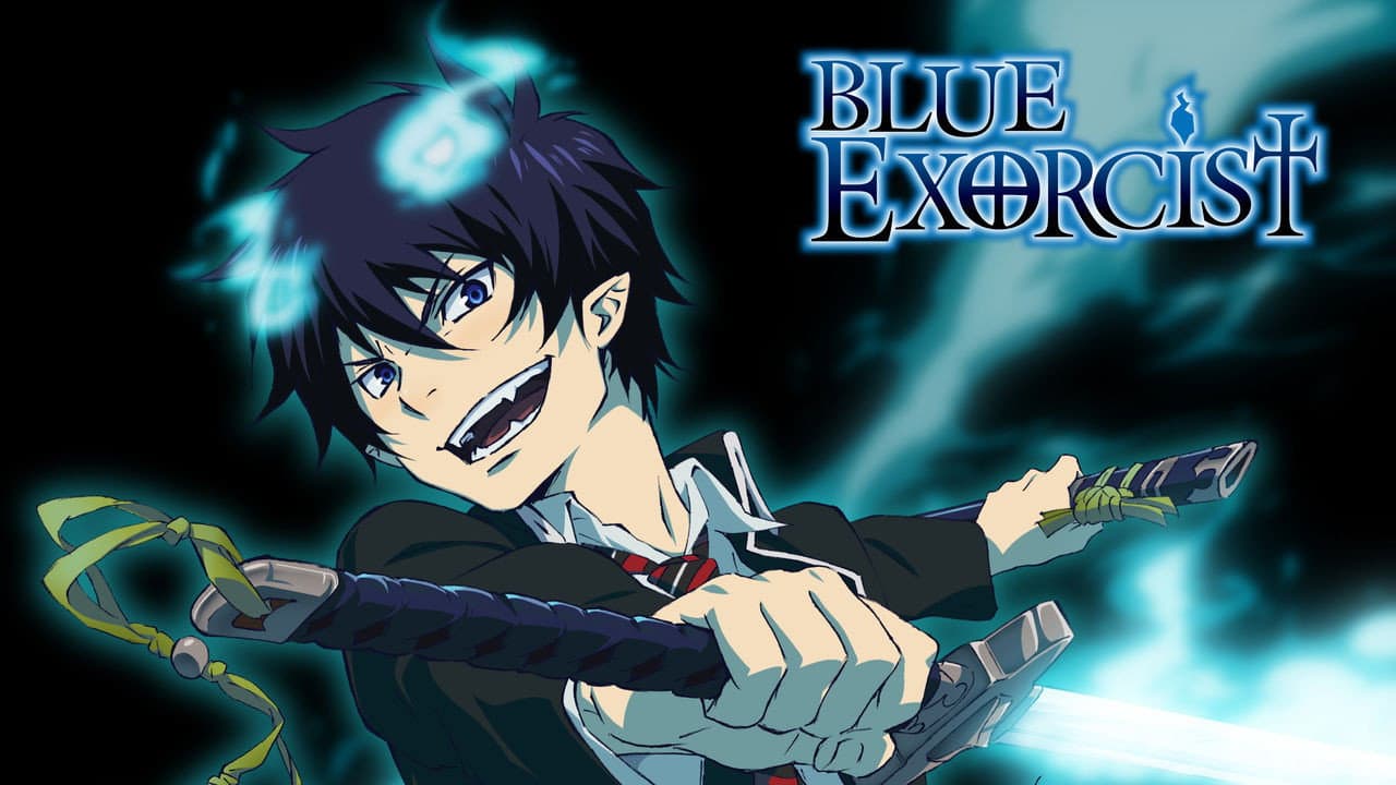 Blue Exorcist — backdrops with title 6