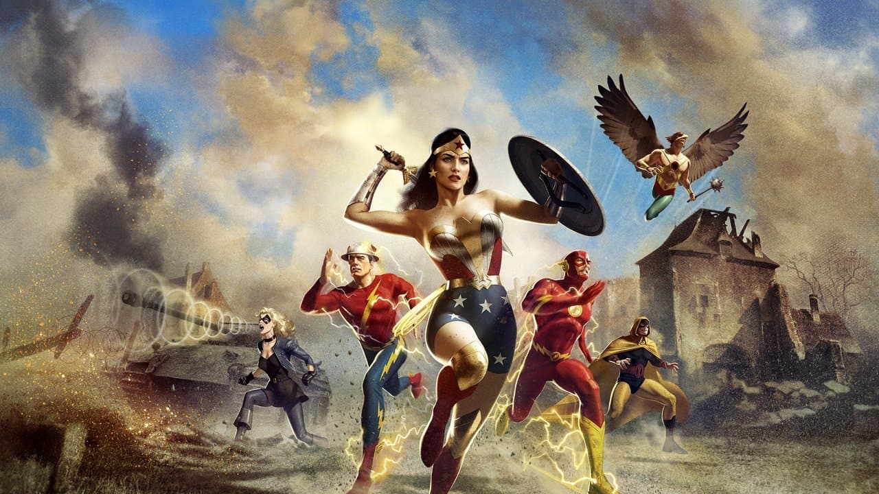 Justice Society: World War II — backdrops 1