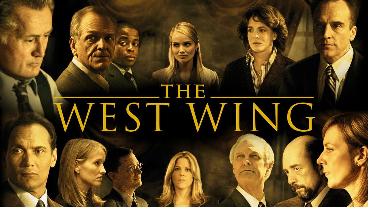 The West Wing — backdrops with title 8