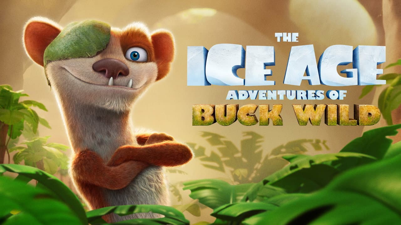 The Ice Age Adventures of Buck Wild — backdrops with title 2