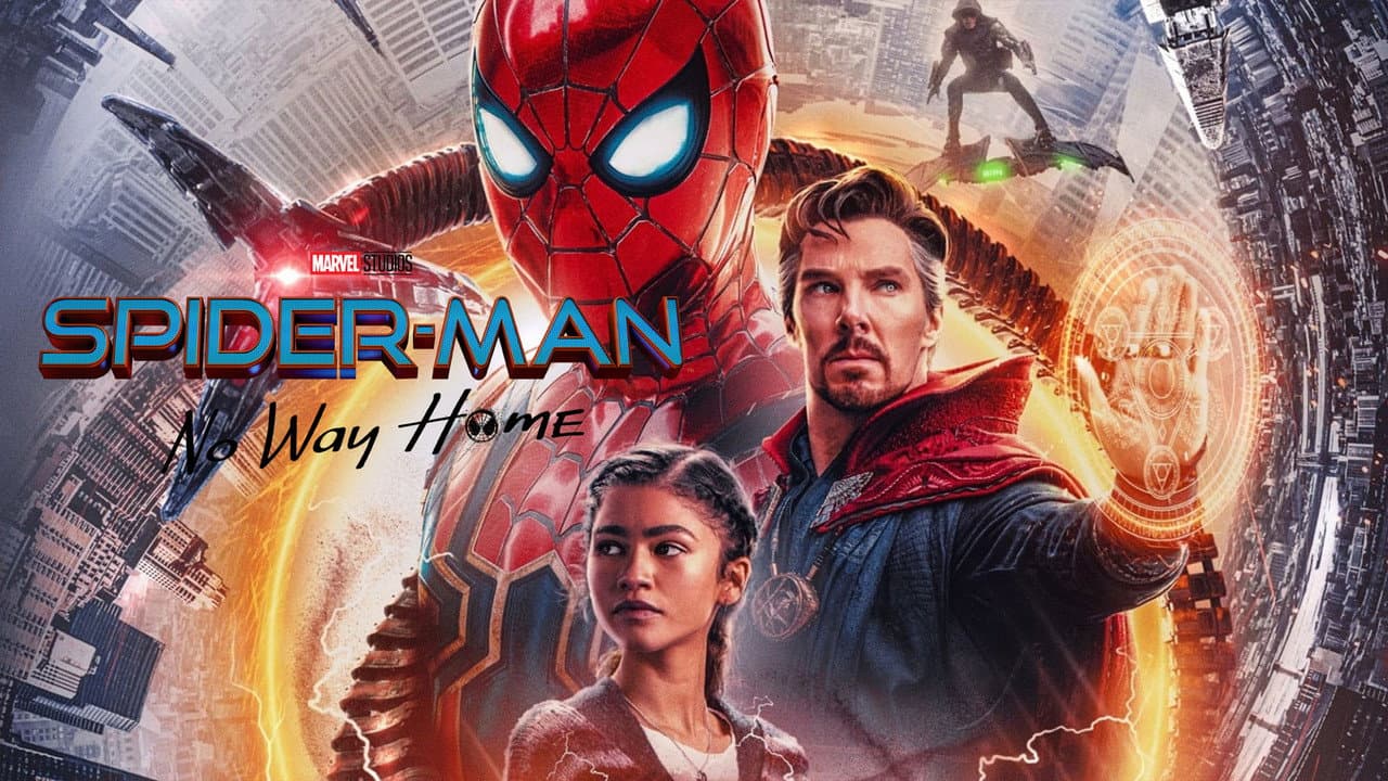 Spider-Man: No Way Home — backdrops with title 8