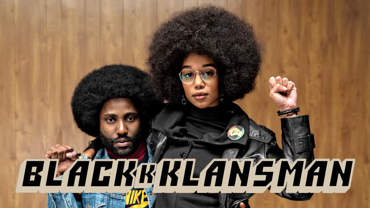 BlacKkKlansman — backdrops with title 2