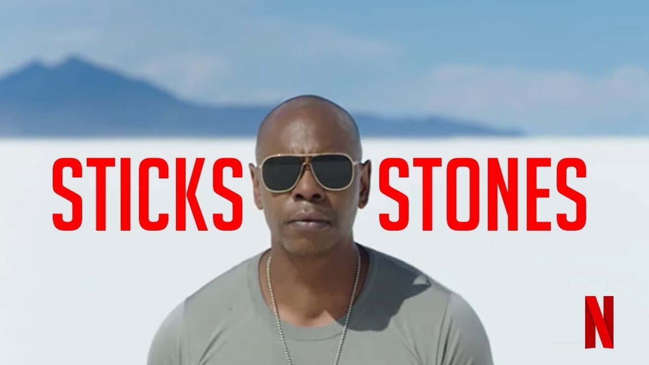 Dave Chappelle: Sticks & Stones — backdrops with title 2