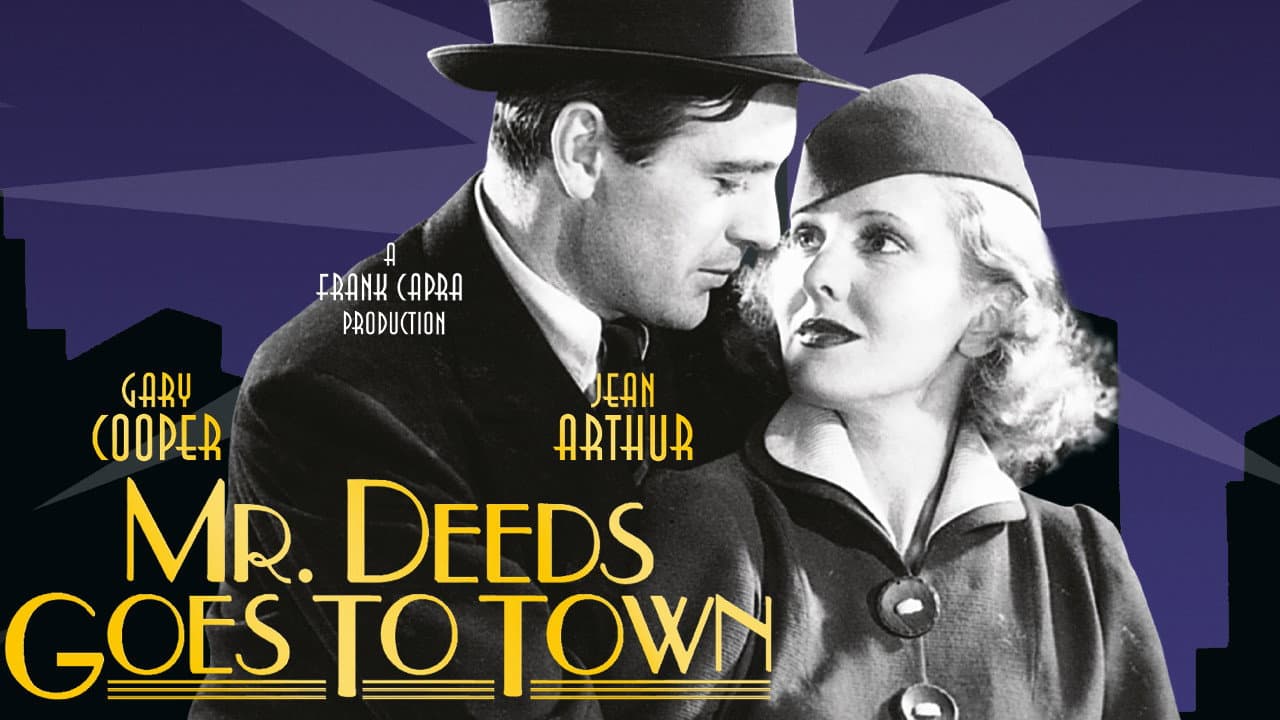 Mr. Deeds Goes to Town — backdrops with title 1