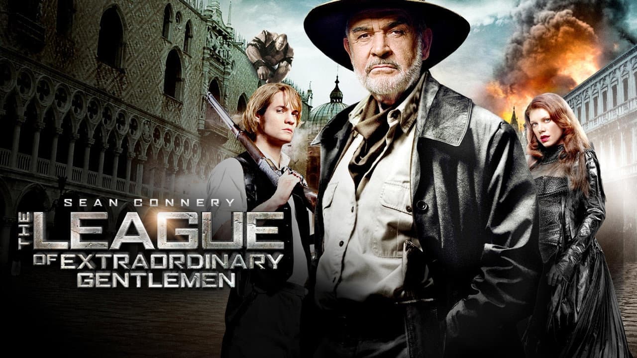 The League of Extraordinary Gentlemen — backdrops with title 1