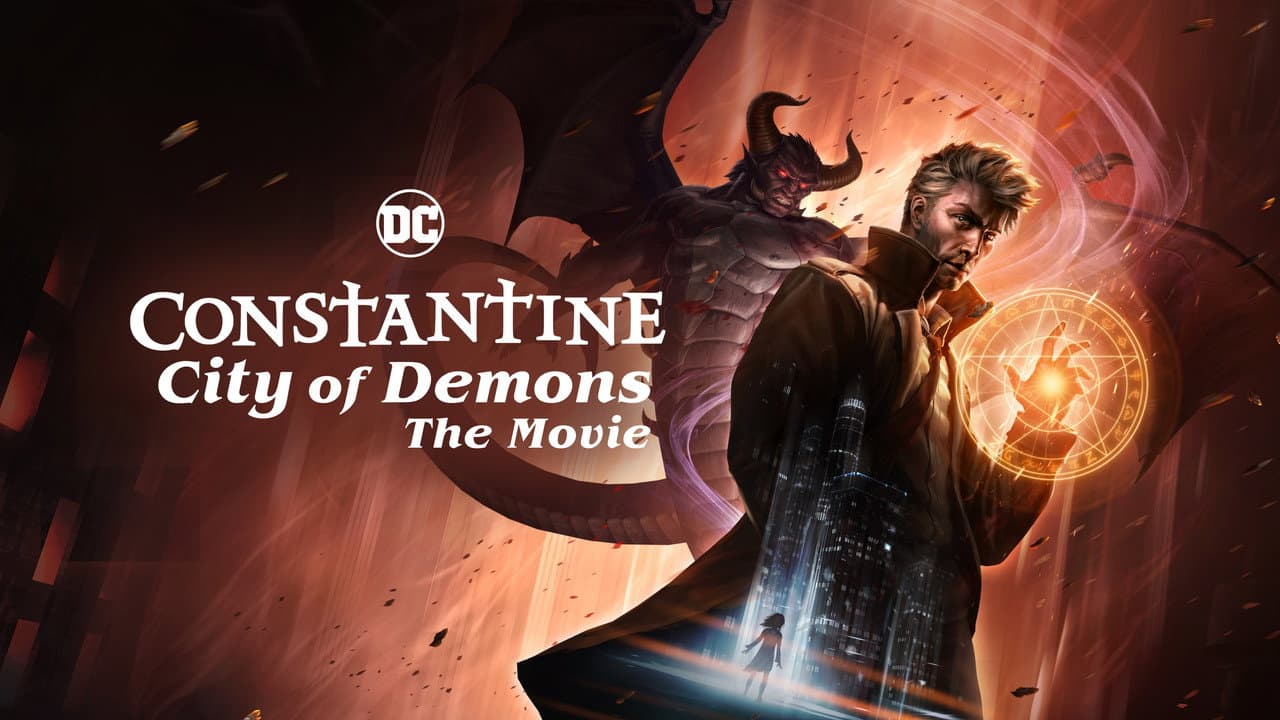 Constantine: City of Demons - The Movie — backdrops with title 2